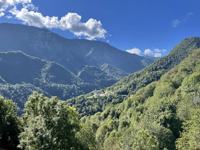 Una veduta della Valle di Seren