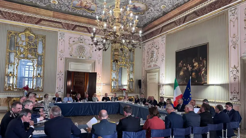 L'incontro si è tenuto nel palazzo della Prefettura di Venezia