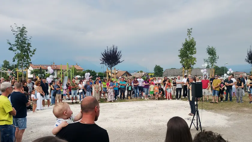 L'inaugurazione del parco Sorridendo per la LudoVita