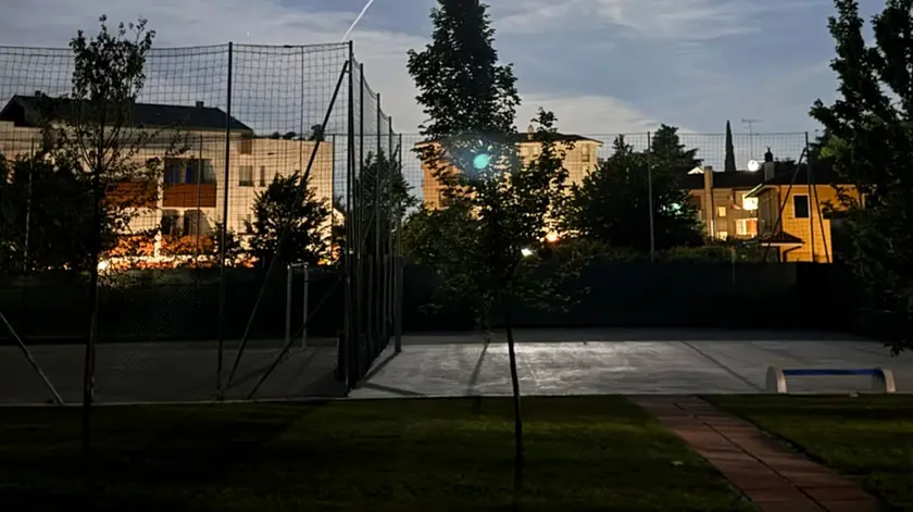 Il parchetto parrocchiale