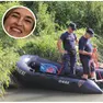 Le ricerche del corpo di Chiara Guerra (nel tondo) nel canale Malgher