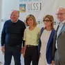 Da sinistra Giuseppe Dal Ben, Paola Midrio, Silvia Tesser e Giancarlo Bizzarri