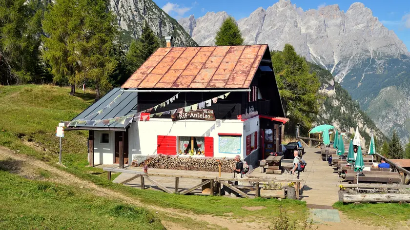 Il rifugio Antelao