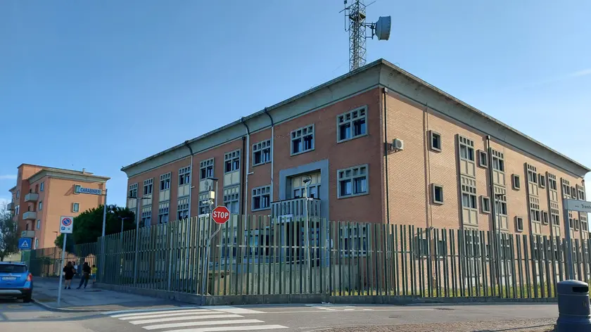 La caserma dei carabinieri di Chioggia
