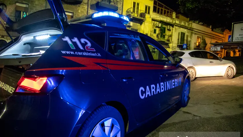 Una pattuglia dei carabinieri