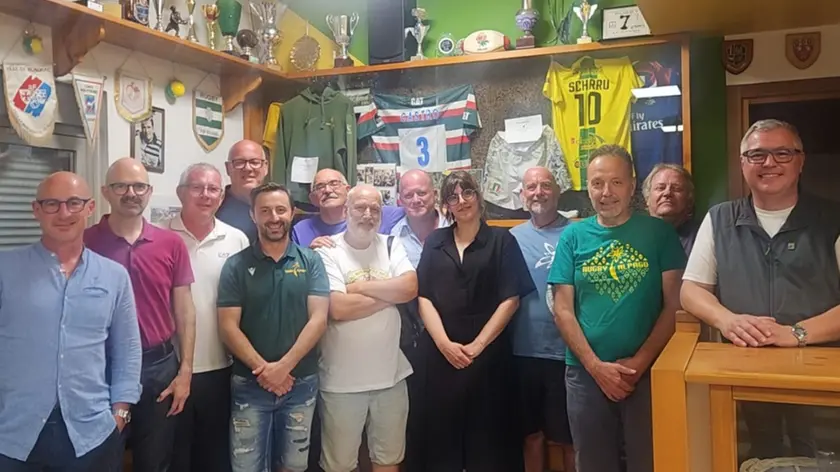 Il nuovo direttivo del Rugby Alpago