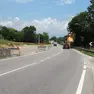 Il punto del cantiere sulla statale 50 nella zona del Sagittario all'uscita di Feltre con il bypass