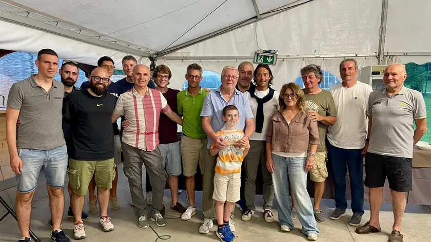 Orazio Zanin con i suoi collaboratori in Figc