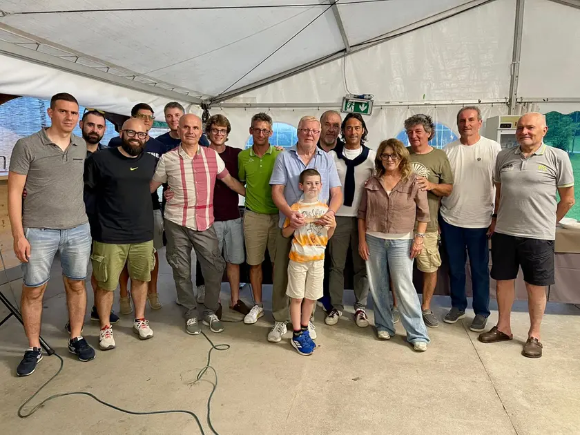 Orazio Zanin con i suoi collaboratori in Figc