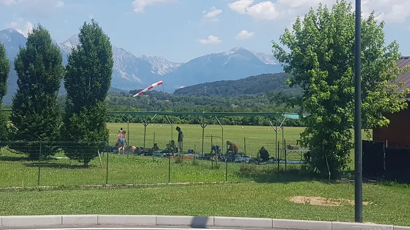 Il campo di addestramento