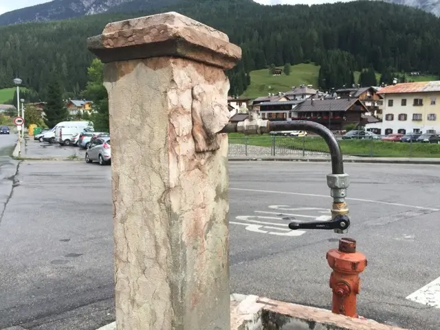 Una fontana a Campolongo di Cadore