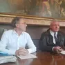 Il sindaco con l'assessore Dal Pont