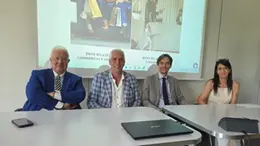 Da sinistra Pierluigi Ascani, Fabio Pillon, Alessandro Russo e Monica Paoletich