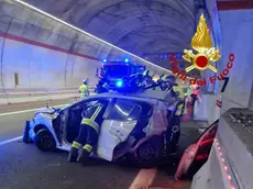 Il luogo dell'incidente (foto: Vdf)