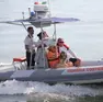 I turisti portati in salvo