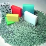 La lavorazione di granulati in plastica