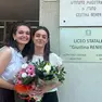 Vittoria Vantaggi con la sorella