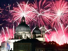 Fuochi d'artificio al Redentore a Venezia