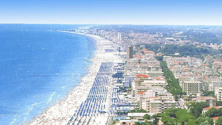 La spiaggia di Jesolo