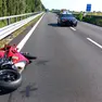 L'incidente avvenuto nella strada statale Romea