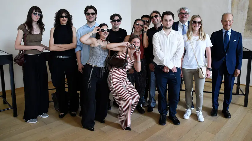 Foto di gruppo dei partecipanti al master con Michele Dal Farro e Corrado Facco