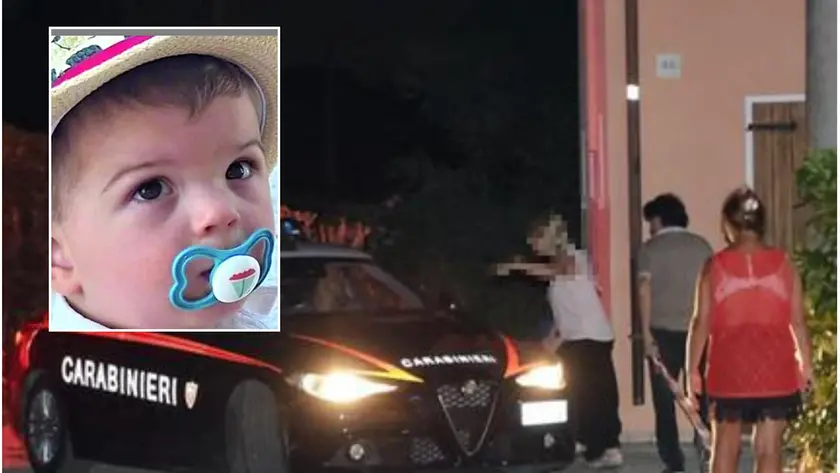 Il luogo della tragedia e il bambino che ha perso la vita a Zaro Branco