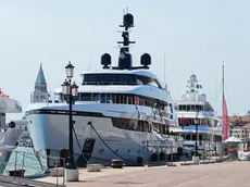 Yacht all'ancora per il Redentore