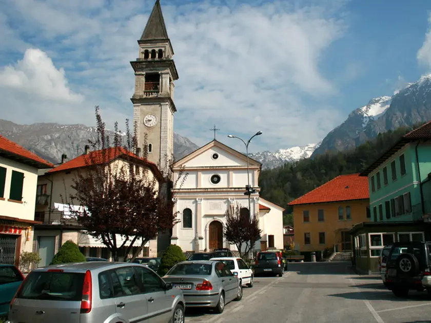 Il centro Lamosano a Chies d'Alpago