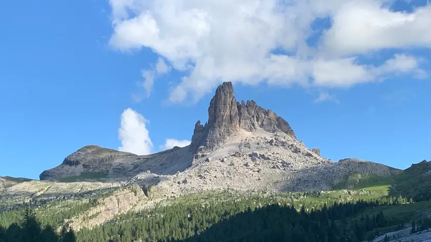 Il Becco di Mezzodì sopra Cortina
