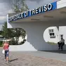 L'ingresso dell'ospedale di Treviso