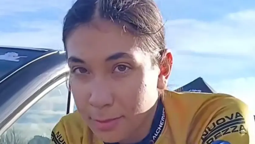 La ciclista Elena Miglioranza