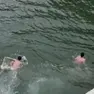 I due uomini nel Canal Grande