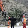 Lavori di disgaggio e messa in sicurezza lungo la Strada Regionale 203 Agordina