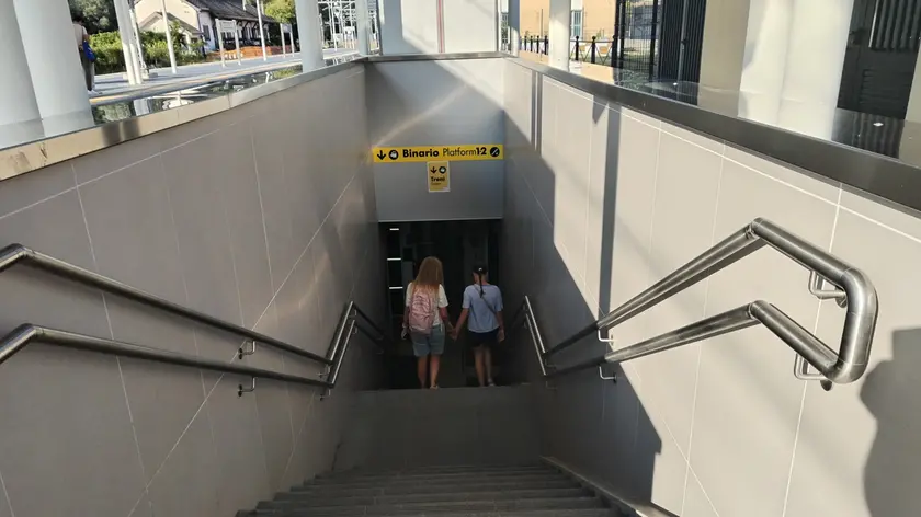 L'ascensore alla stazione di Feltre è fuori uso