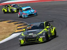 Francesco Miotto in azione al Mugello
