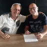 Il presidente Tiziano Sommacal con il tecnico Pierluigi Conzon