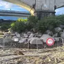 Il luogo della tragedia a Cesana Beach