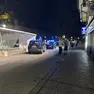 L’intervento dei carabinieri in via Roma a Feltre