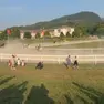 La caduta alla provaccia di sabato pomeriggio a Pra' del Moro