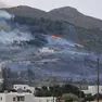 L'incendio in Grecia
