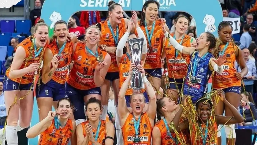 L'Imoco Conegliano campione d'Italia
