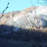Un incendio a Soffranco