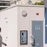Il wc autopulente dello stabilimento Casa Bianca Beach Club