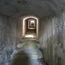 La scalinata all'interno di Forte Leone