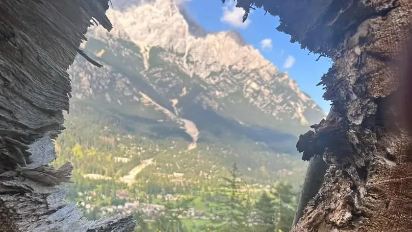 Uno scorcio di Borca di Cadore