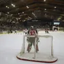 Una partita di hockey disputata dal Feltre allo stadio “Driolerive”