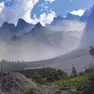 La frana sul Monte Pelmo
