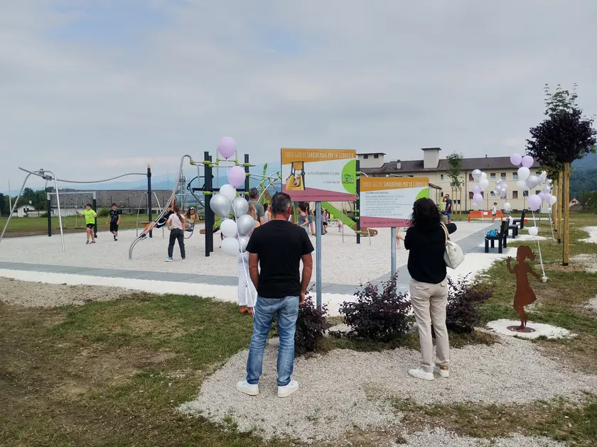Il parco "Sorridendo per la LudoVita" voluto dai genitori di Ludovica