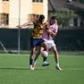Davide Mondonico in marcatura su Prati del Borgo Valbelluna