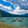 Il lago di Santa Croce